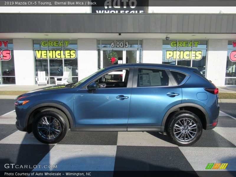 Eternal Blue Mica / Black 2019 Mazda CX-5 Touring