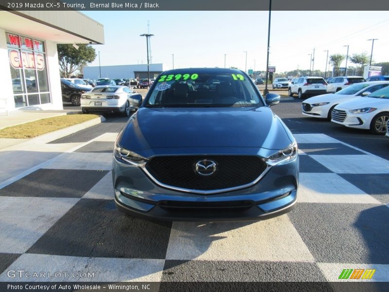 Eternal Blue Mica / Black 2019 Mazda CX-5 Touring