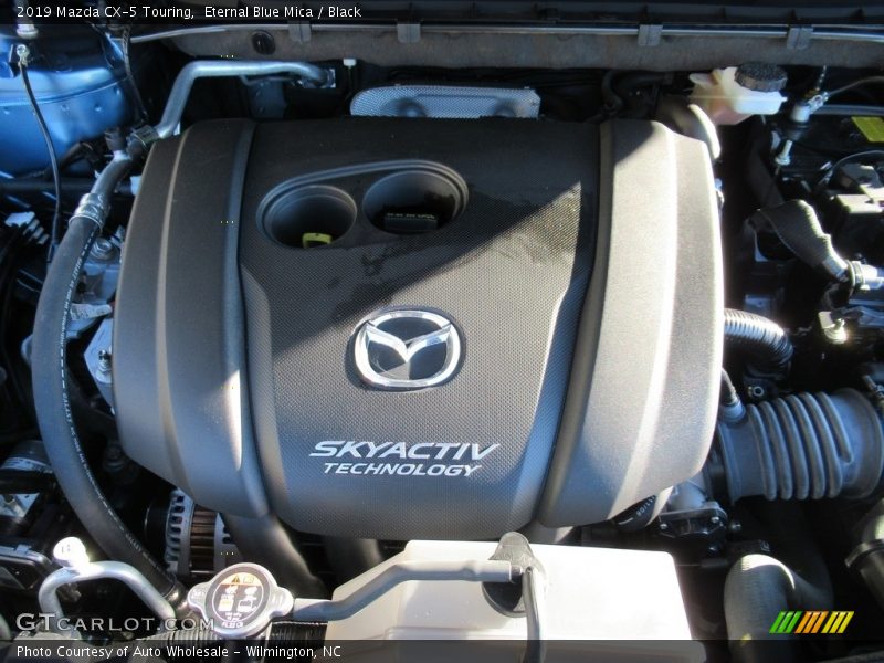 Eternal Blue Mica / Black 2019 Mazda CX-5 Touring