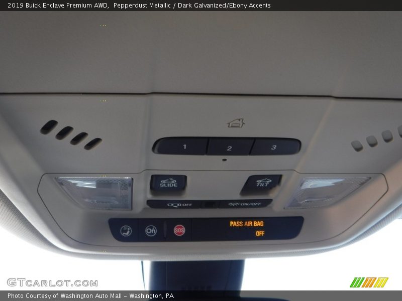 Pepperdust Metallic / Dark Galvanized/Ebony Accents 2019 Buick Enclave Premium AWD