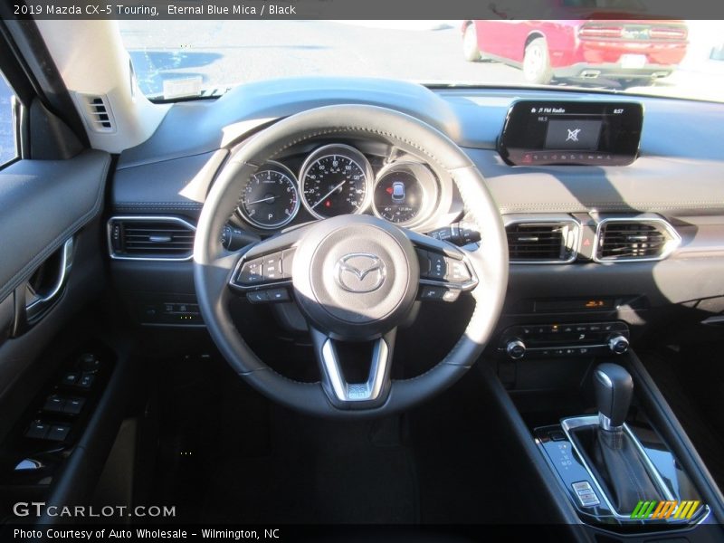 Eternal Blue Mica / Black 2019 Mazda CX-5 Touring