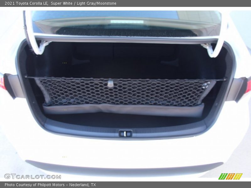 Super White / Light Gray/Moonstone 2021 Toyota Corolla LE