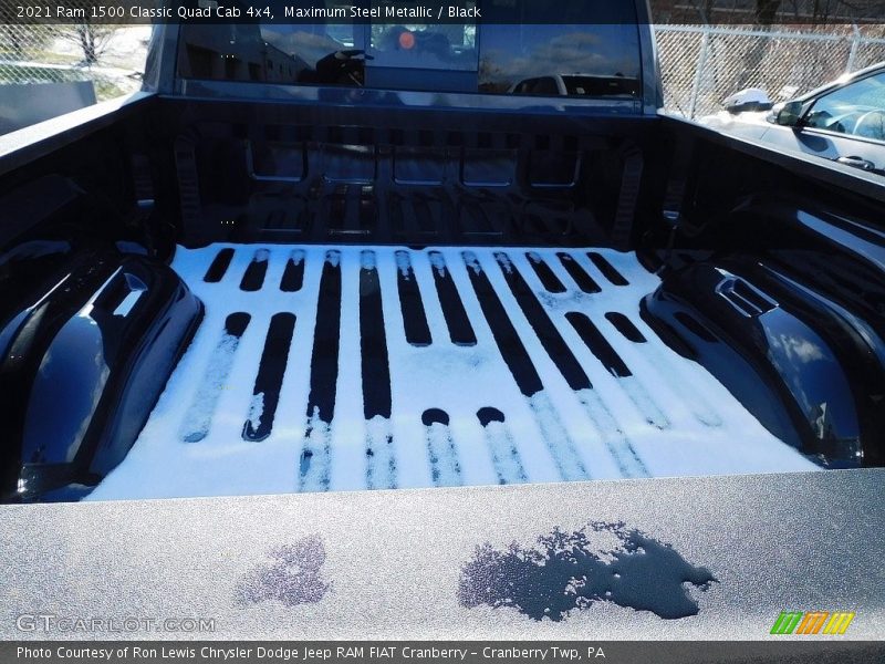 Maximum Steel Metallic / Black 2021 Ram 1500 Classic Quad Cab 4x4