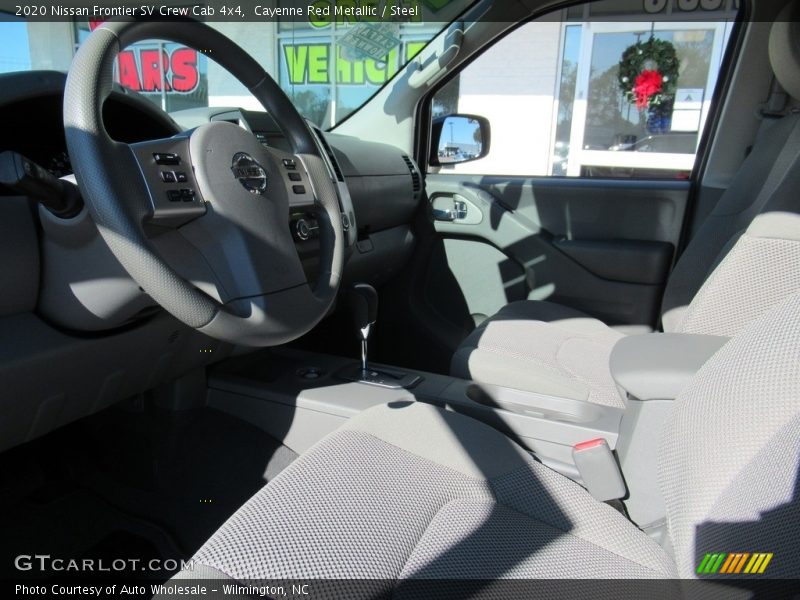 Front Seat of 2020 Frontier SV Crew Cab 4x4