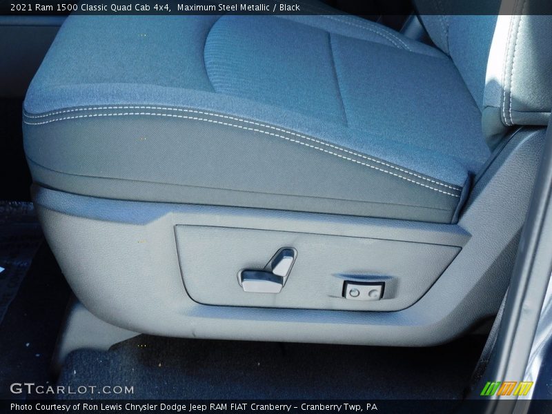 Maximum Steel Metallic / Black 2021 Ram 1500 Classic Quad Cab 4x4