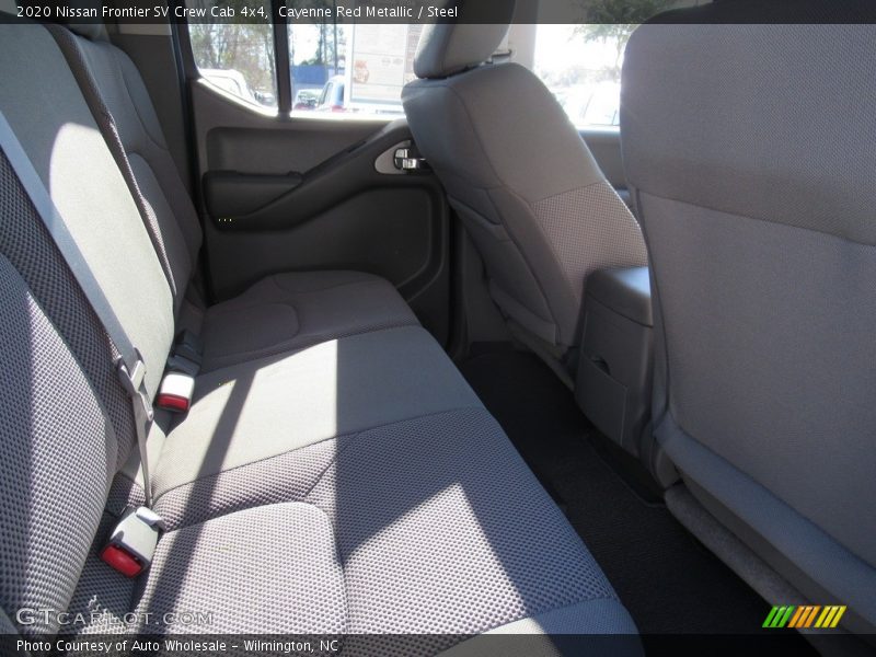 Rear Seat of 2020 Frontier SV Crew Cab 4x4