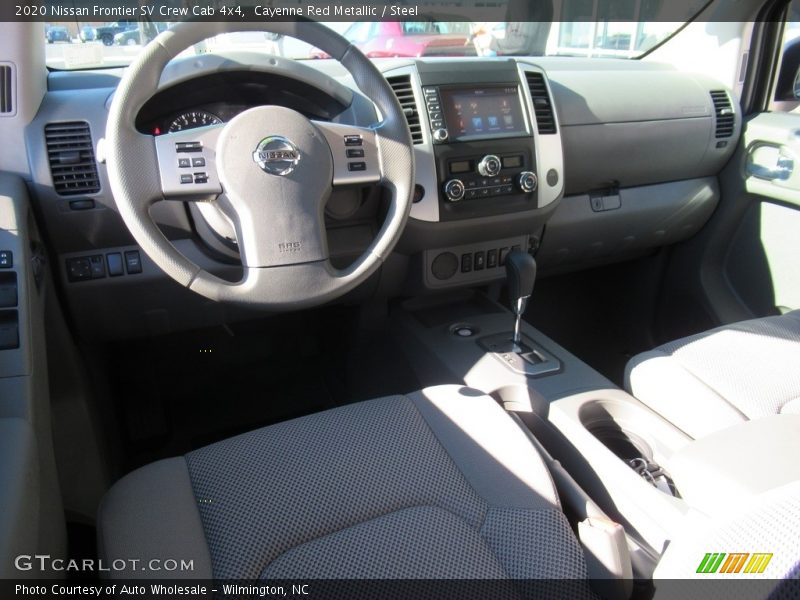  2020 Frontier SV Crew Cab 4x4 Steel Interior