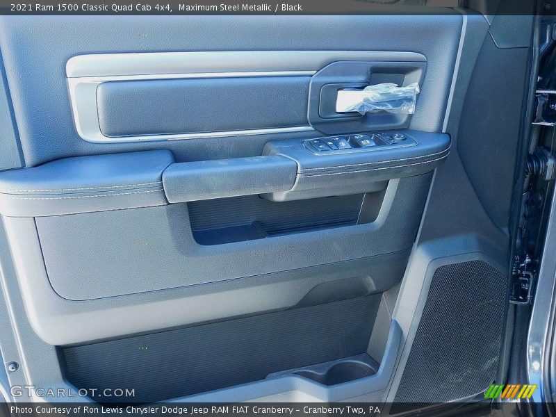 Maximum Steel Metallic / Black 2021 Ram 1500 Classic Quad Cab 4x4
