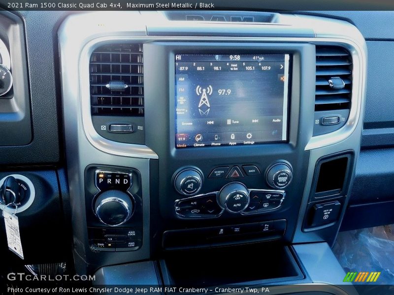 Maximum Steel Metallic / Black 2021 Ram 1500 Classic Quad Cab 4x4