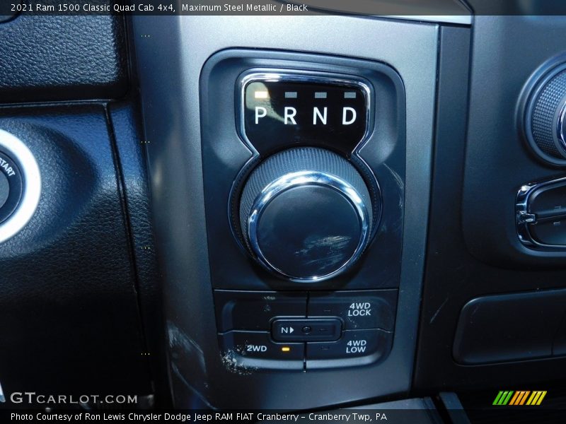 Maximum Steel Metallic / Black 2021 Ram 1500 Classic Quad Cab 4x4