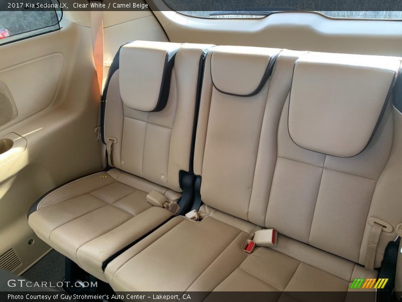 Rear Seat of 2017 Sedona LX