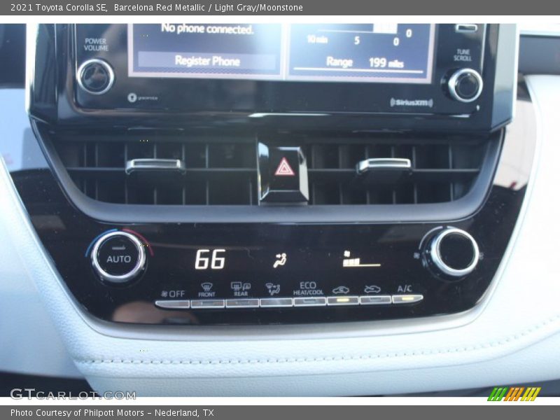Barcelona Red Metallic / Light Gray/Moonstone 2021 Toyota Corolla SE