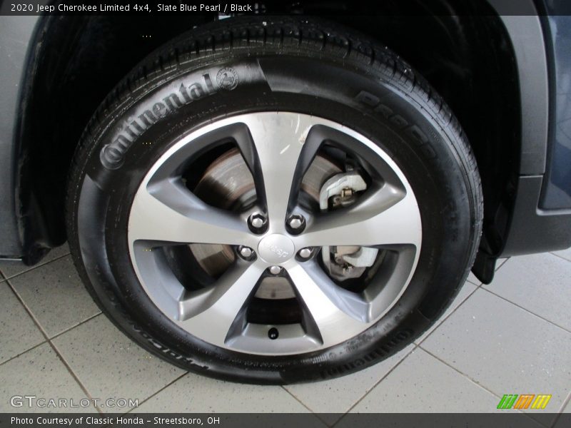 Slate Blue Pearl / Black 2020 Jeep Cherokee Limited 4x4
