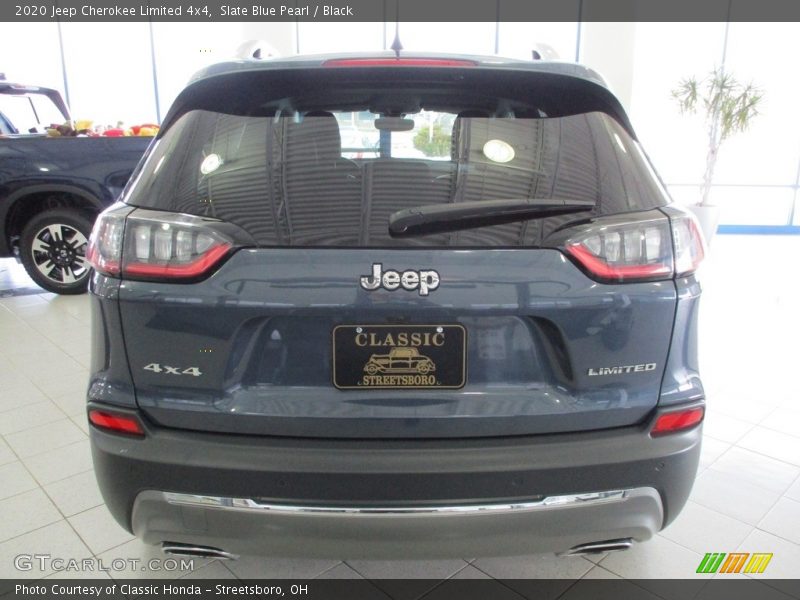Slate Blue Pearl / Black 2020 Jeep Cherokee Limited 4x4