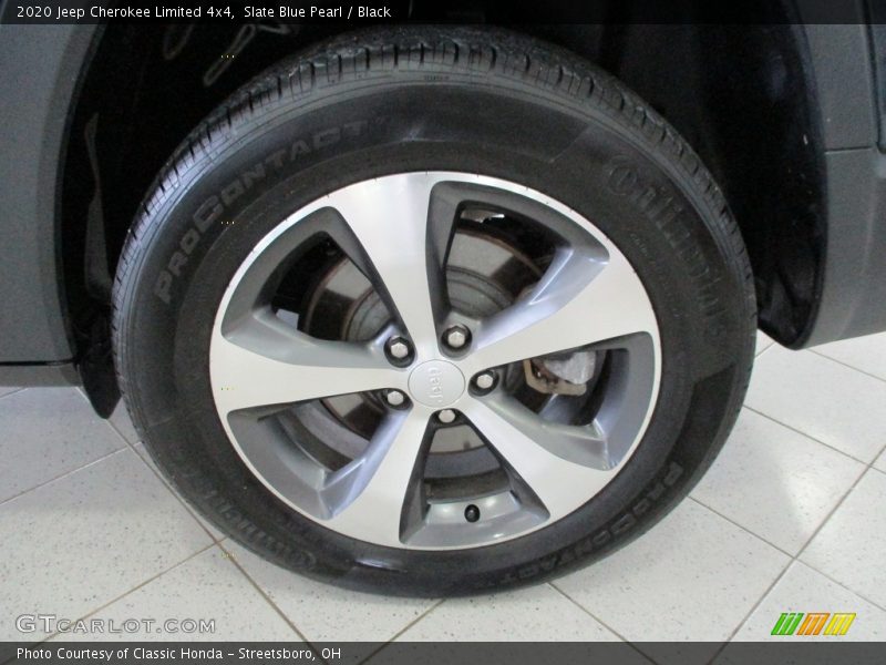 Slate Blue Pearl / Black 2020 Jeep Cherokee Limited 4x4