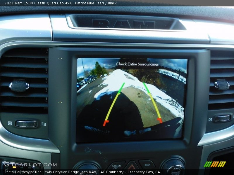 Patriot Blue Pearl / Black 2021 Ram 1500 Classic Quad Cab 4x4