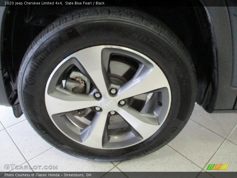 Slate Blue Pearl / Black 2020 Jeep Cherokee Limited 4x4