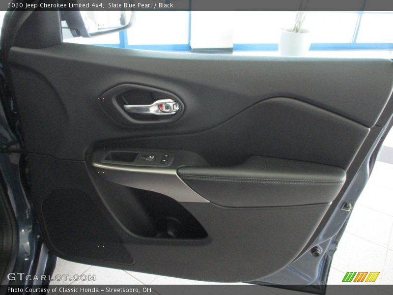 Slate Blue Pearl / Black 2020 Jeep Cherokee Limited 4x4