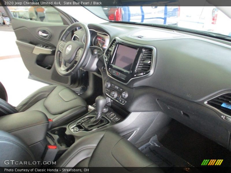 Slate Blue Pearl / Black 2020 Jeep Cherokee Limited 4x4