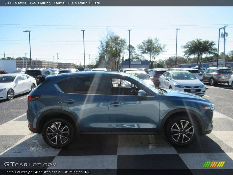 Eternal Blue Metallic / Black 2018 Mazda CX-5 Touring