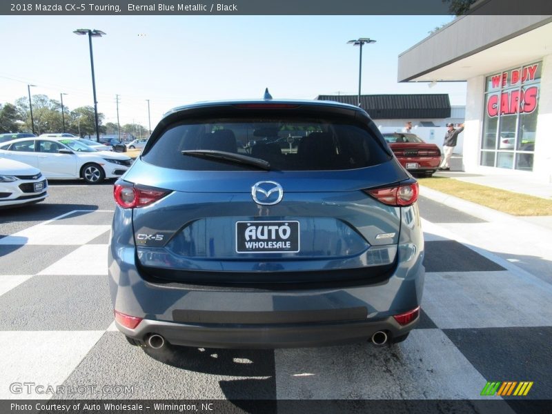 Eternal Blue Metallic / Black 2018 Mazda CX-5 Touring