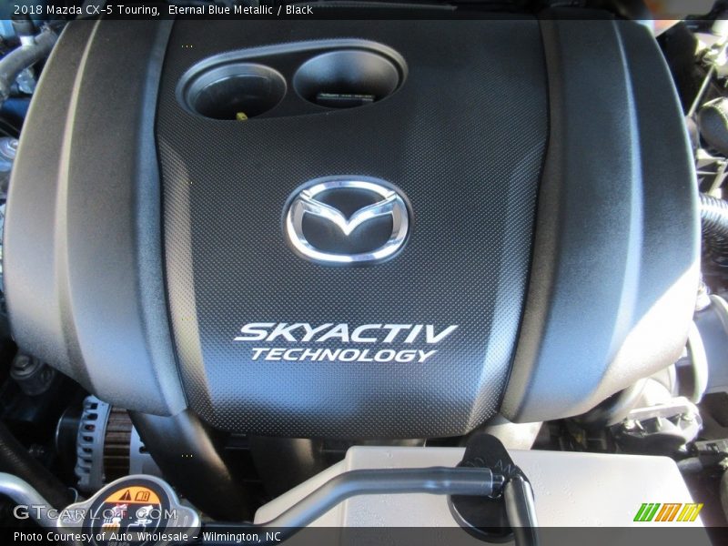 Eternal Blue Metallic / Black 2018 Mazda CX-5 Touring