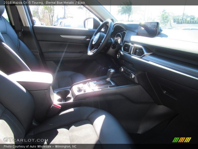 Eternal Blue Metallic / Black 2018 Mazda CX-5 Touring