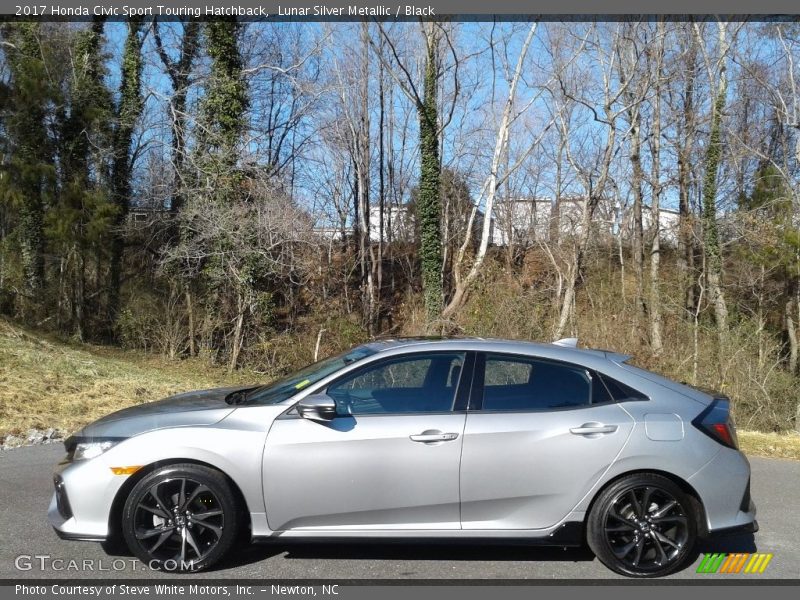 Lunar Silver Metallic / Black 2017 Honda Civic Sport Touring Hatchback