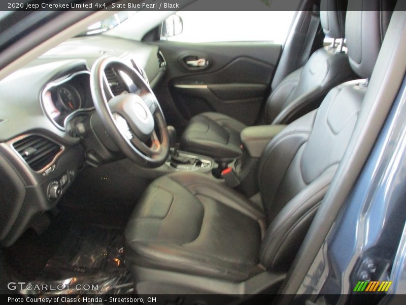 Slate Blue Pearl / Black 2020 Jeep Cherokee Limited 4x4