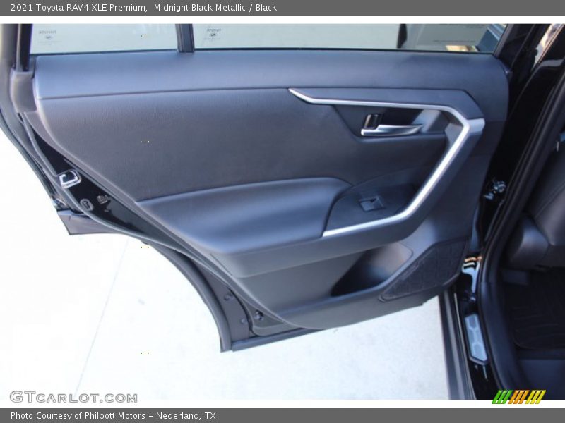 Midnight Black Metallic / Black 2021 Toyota RAV4 XLE Premium
