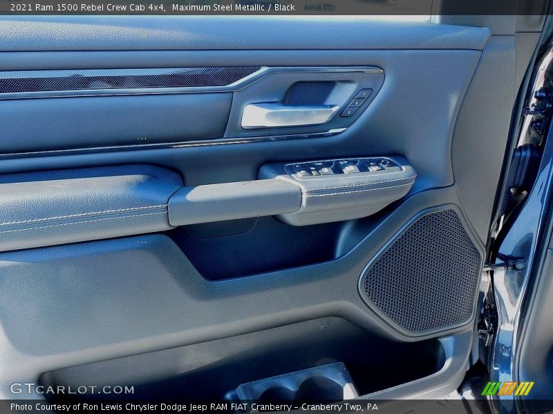 Maximum Steel Metallic / Black 2021 Ram 1500 Rebel Crew Cab 4x4