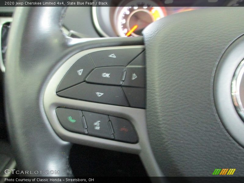 Slate Blue Pearl / Black 2020 Jeep Cherokee Limited 4x4