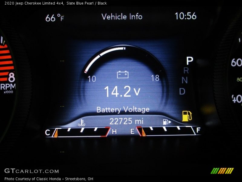 Slate Blue Pearl / Black 2020 Jeep Cherokee Limited 4x4