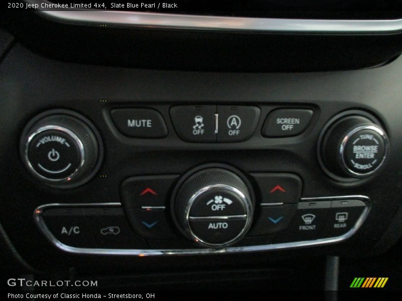 Slate Blue Pearl / Black 2020 Jeep Cherokee Limited 4x4