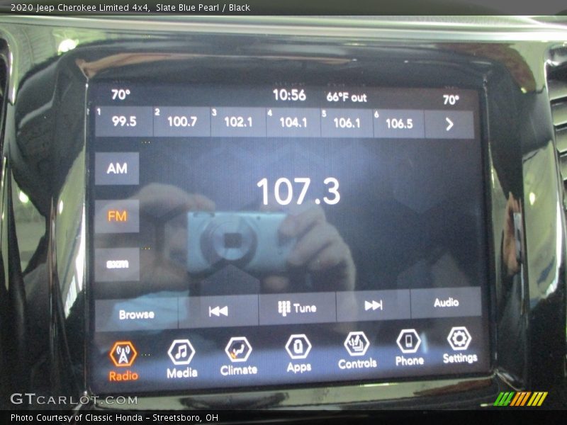 Slate Blue Pearl / Black 2020 Jeep Cherokee Limited 4x4