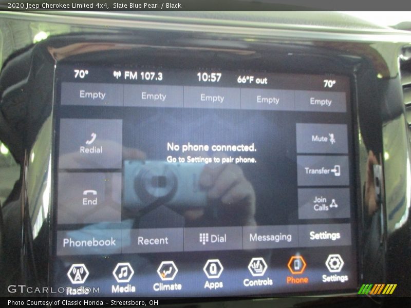 Slate Blue Pearl / Black 2020 Jeep Cherokee Limited 4x4