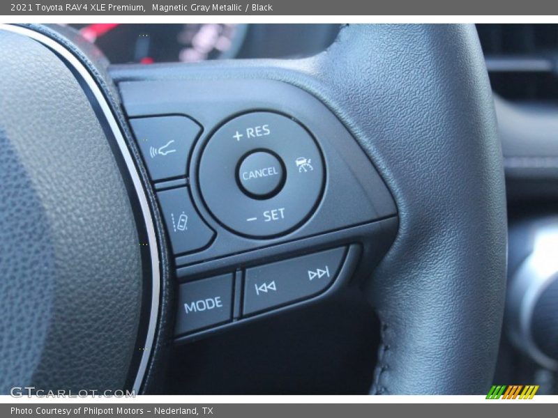 Magnetic Gray Metallic / Black 2021 Toyota RAV4 XLE Premium
