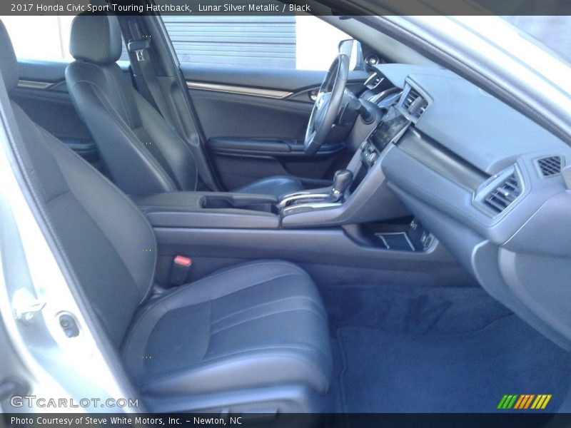 Front Seat of 2017 Civic Sport Touring Hatchback