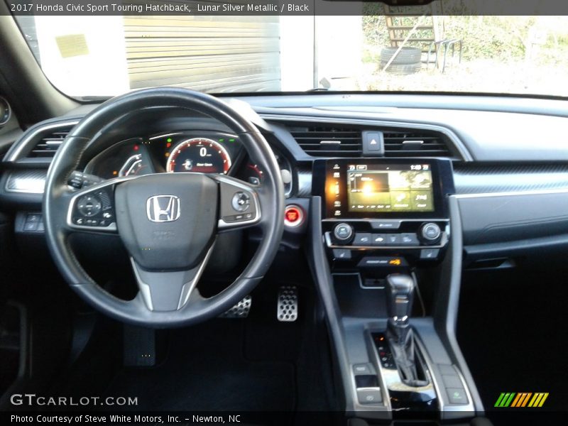 Lunar Silver Metallic / Black 2017 Honda Civic Sport Touring Hatchback