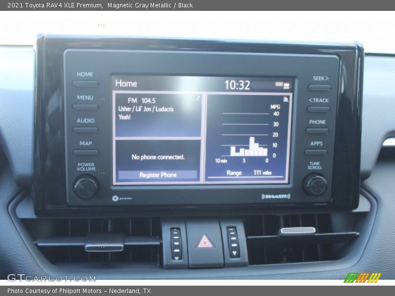 Magnetic Gray Metallic / Black 2021 Toyota RAV4 XLE Premium