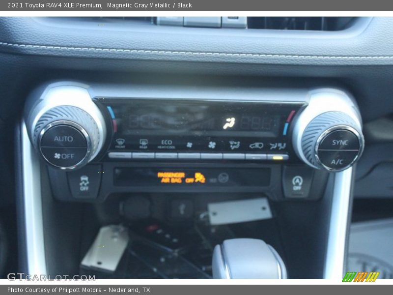 Magnetic Gray Metallic / Black 2021 Toyota RAV4 XLE Premium