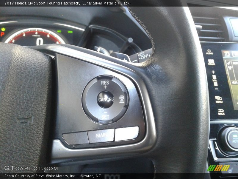 Controls of 2017 Civic Sport Touring Hatchback