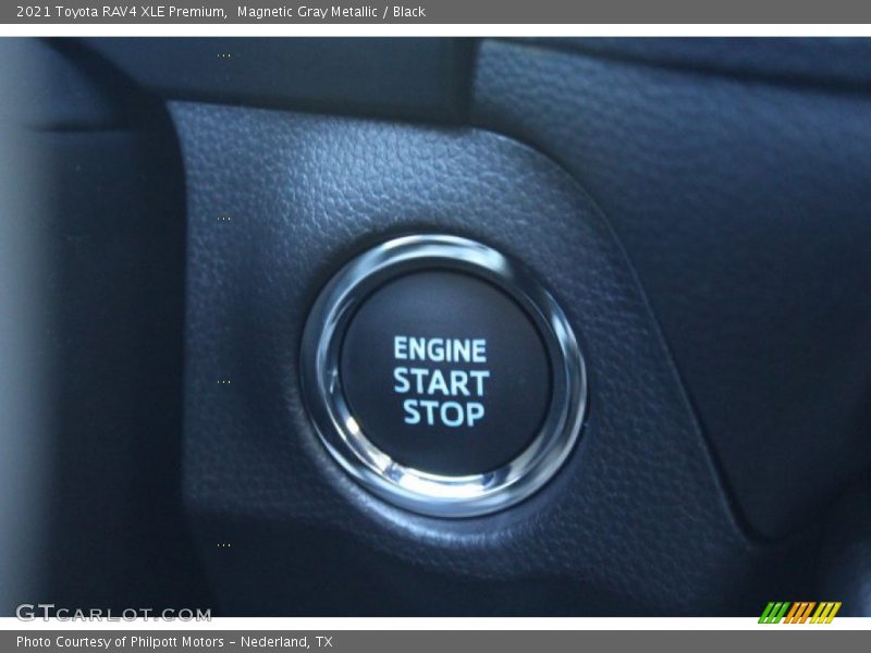 Magnetic Gray Metallic / Black 2021 Toyota RAV4 XLE Premium