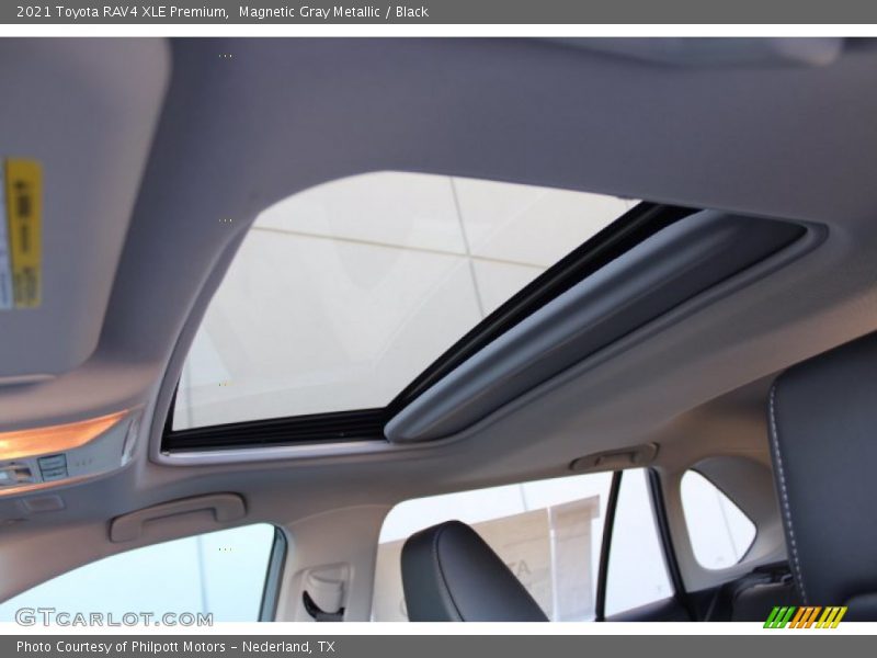 Magnetic Gray Metallic / Black 2021 Toyota RAV4 XLE Premium