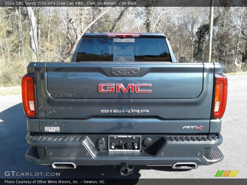 Dark Sky Metallic / Jet Black 2019 GMC Sierra 1500 AT4 Crew Cab 4WD