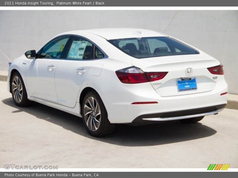 Platinum White Pearl / Black 2021 Honda Insight Touring
