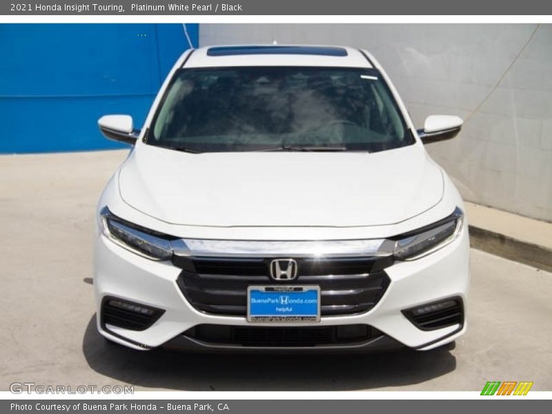Platinum White Pearl / Black 2021 Honda Insight Touring