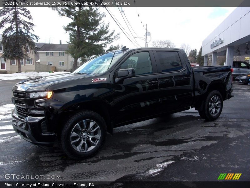 Black / Jet Black 2021 Chevrolet Silverado 1500 RST Crew Cab 4x4