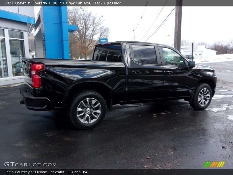 Black / Jet Black 2021 Chevrolet Silverado 1500 RST Crew Cab 4x4