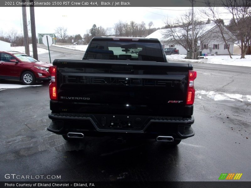 Black / Jet Black 2021 Chevrolet Silverado 1500 RST Crew Cab 4x4
